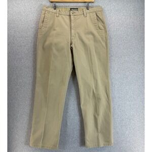 Mountain Khakis Tan Pants Cotton Casual Workwear Straight Leg‎ Mens Size 38 x 34